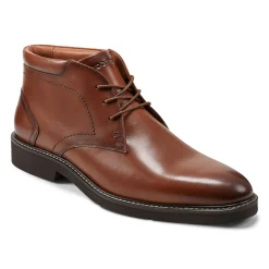 Men's Flynn Lace-up Almond Toe Casual Boots