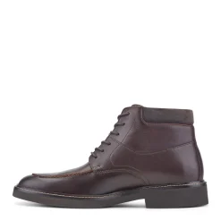Men's Macklin Moc Toe Lace-Up Leather Boots