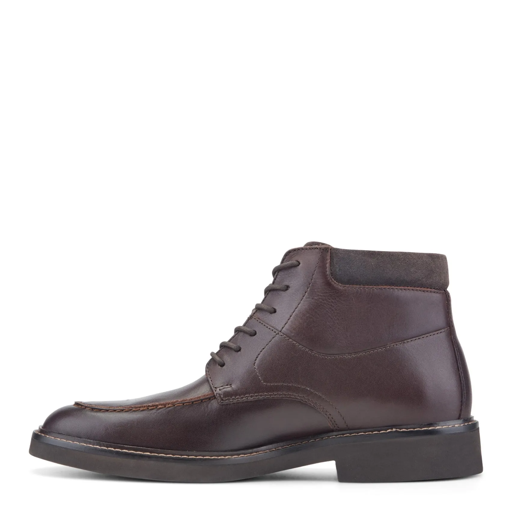 Men's Macklin Moc Toe Lace-Up Leather Boots