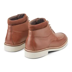 Men's Macklin Moc Toe Lace-Up Leather Boots