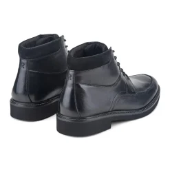 Men's Macklin Moc Toe Lace-Up Leather Boots