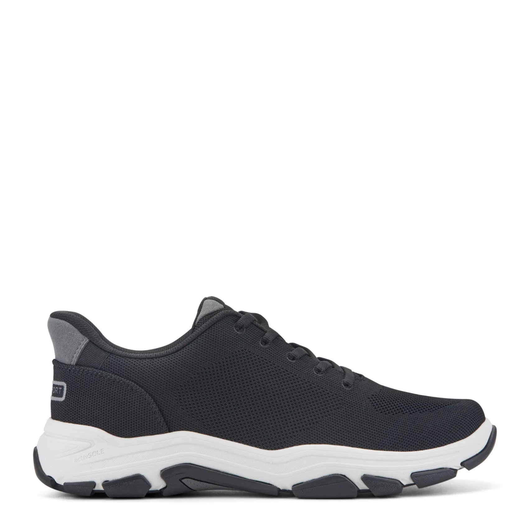 Men's Rafferty Step Activated Lace-up Casual Sneakers