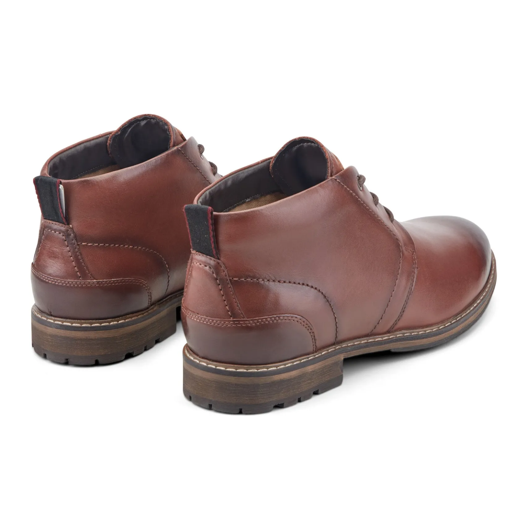 Men's Tolan Lace-Up Leather Chukka Boots