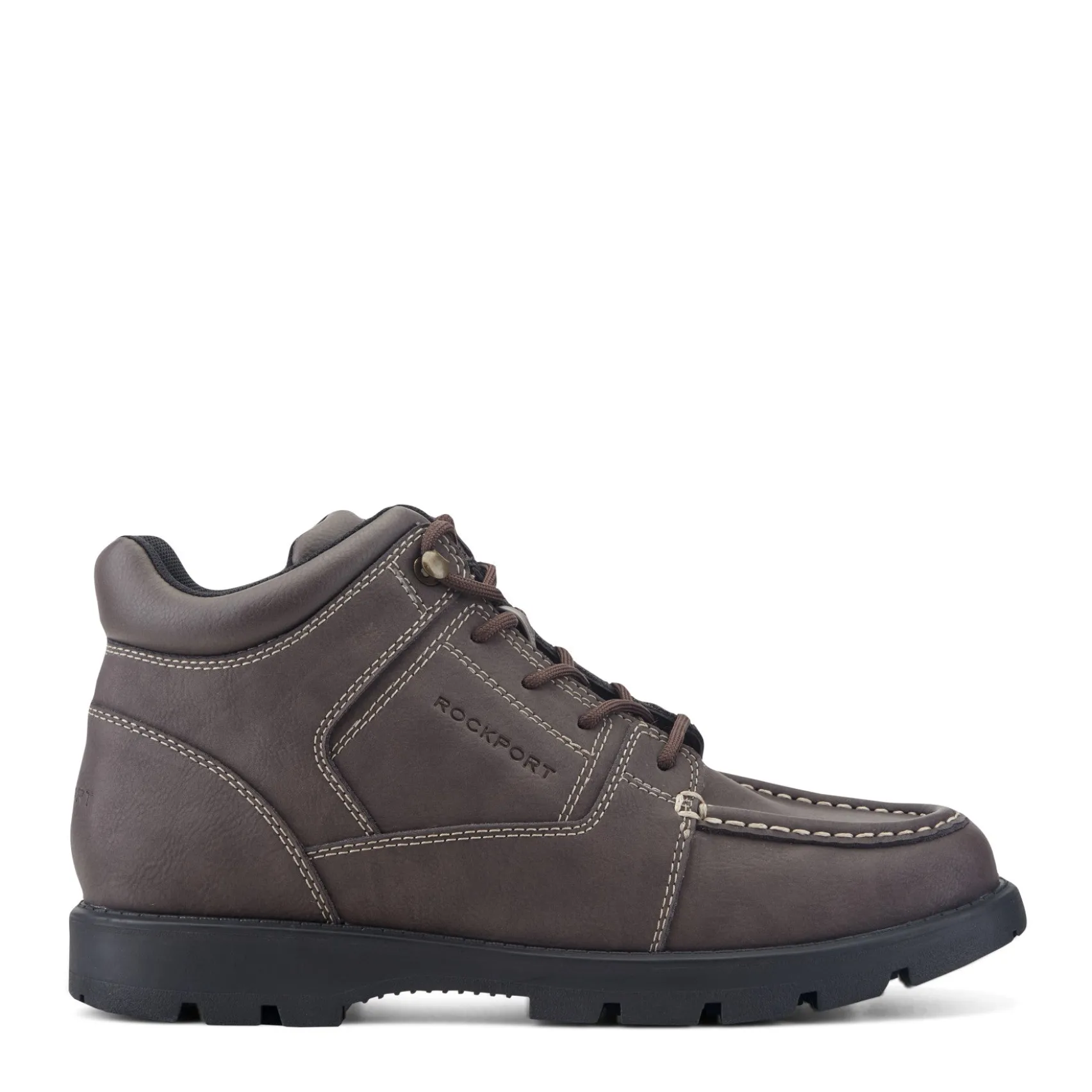 Men's Umber Waterproof Casual Moc Toe Trail Boots
